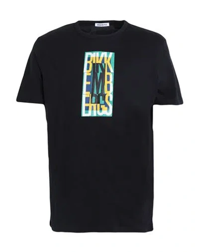 Bikkembergs Man T-shirt Black Size Xxl Cotton
