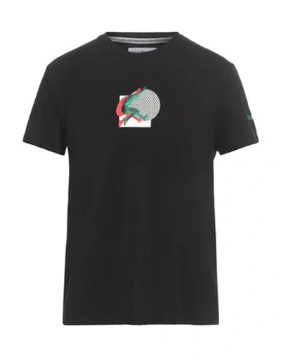 Bikkembergs Man T-shirt Black Size L Cotton, Elastane