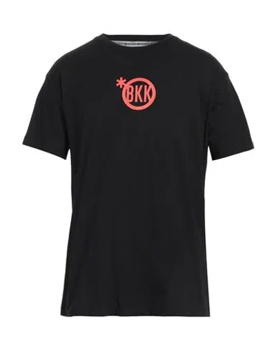 Bikkembergs Man T-shirt Black Size S Cotton, Elastane
