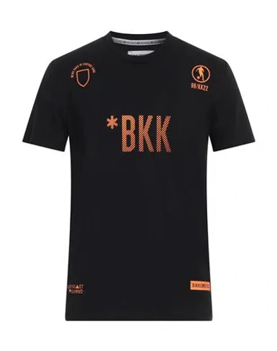 Bikkembergs Man T-shirt Black Size S Cotton, Elastane