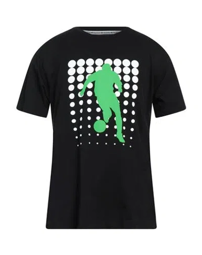 Bikkembergs Man T-shirt Black Size 3xl Cotton