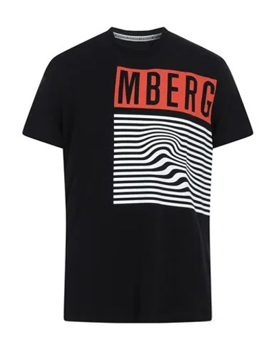 Bikkembergs Man T-shirt Black Size Xs Cotton, Elastane