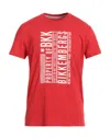 Bikkembergs T-shirts In Red