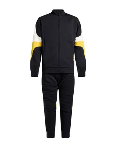 Bikkembergs Man Tracksuit Black Size L Cotton, Polyester