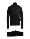 Bikkembergs Man Tracksuit Black Size Xs Cotton, Elastane In Black