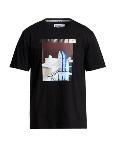 Bikkembergs Man T-shirt Black Size L Cotton