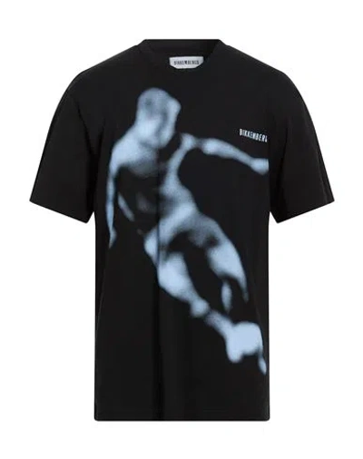 Bikkembergs Man T-shirt Black Size M Cotton