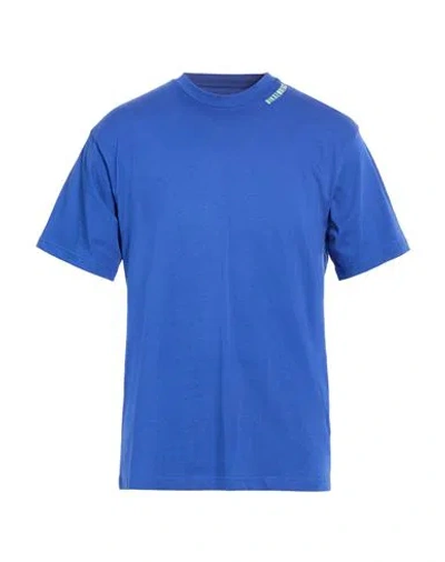 Bikkembergs Man T-shirt Blue Size M Cotton