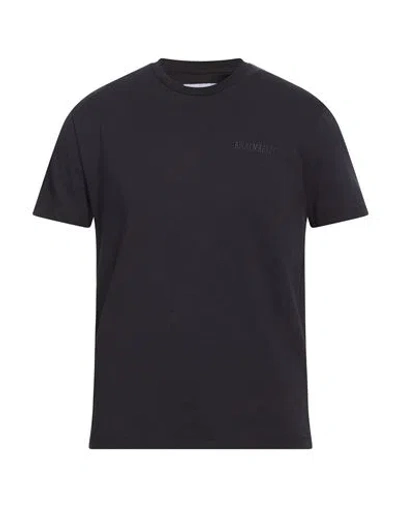 Bikkembergs Man T-shirt Charcoal Size Xxl Cotton, Elastane In Multi