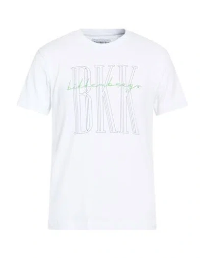 Bikkembergs Man T-shirt White Size L Cotton