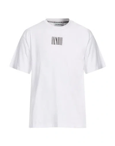 Bikkembergs Man T-shirt White Size Xxl Cotton