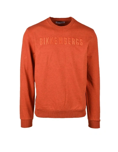 Bikkembergs Mens Brick Sweatshirt In Red
