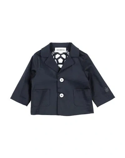 Bikkembergs Babies'  Newborn Boy Blazer Midnight Blue Size 0 Cotton