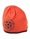 Bikkembergs Babies'  Newborn Boy Hat Orange Size 3 Cotton, Elastane