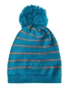 Bikkembergs Newborn Boy Hat Turquoise Size 1 Cotton In Blue