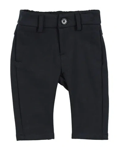 Bikkembergs Babies'  Newborn Boy Pants Midnight Blue Size 0 Cotton, Polyester, Elastane