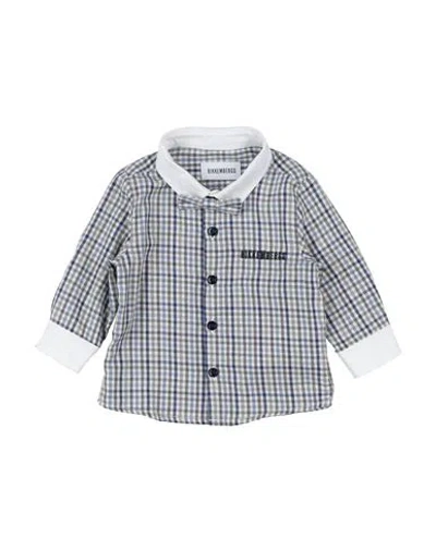 Bikkembergs Babies'  Newborn Boy Shirt Grey Size 0 Cotton In Black