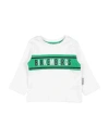 Bikkembergs Babies'  Newborn Boy T-shirt White Size 0 Cotton