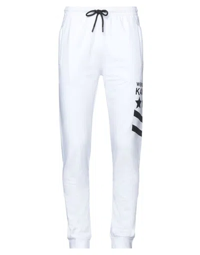 Bikkembergs Pants In White