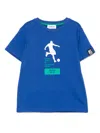 Bikkembergs Printed T-shirt In Blue