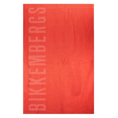 Bikkembergs Rosso Cotton Women Beachwear