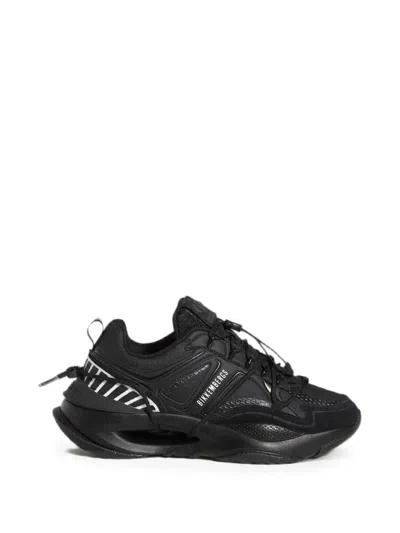 Bikkembergs Ruyi Panelled Sneakers In Black