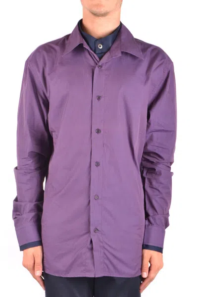 Bikkembergs Shirts Violet In Purple