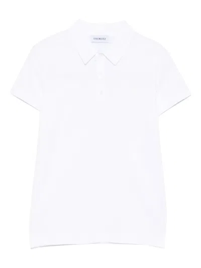 Bikkembergs Kids' Short-sleeve Polo Shirt In White