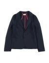 Bikkembergs Toddler Boy Blazer Midnight Blue Size 5 Cotton, Elastane In Blue