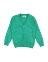 Bikkembergs Babies'  Toddler Boy Cardigan Green Size 4 Cotton