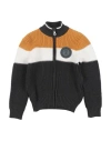 Bikkembergs Toddler Boy Cardigan Marigold Size 4 Cotton In Black