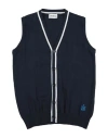 Bikkembergs Toddler Boy Cardigan Midnight Blue Size 5 Cotton In Blue