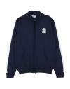 Shop Bikkembergs Toddler Boy Cardigan Navy Size 5 Cotton In Navy Blue