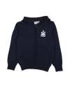 BIKKEMBERGS BIKKEMBERGS TODDLER BOY CARDIGAN NAVY BLUE SIZE 5 COTTON