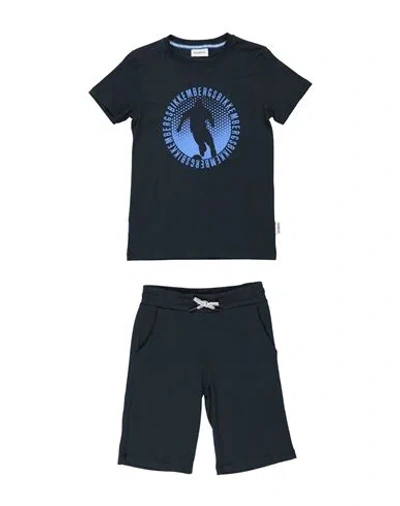 Bikkembergs Babies'  Toddler Boy Co-ord Navy Blue Size 4 Cotton