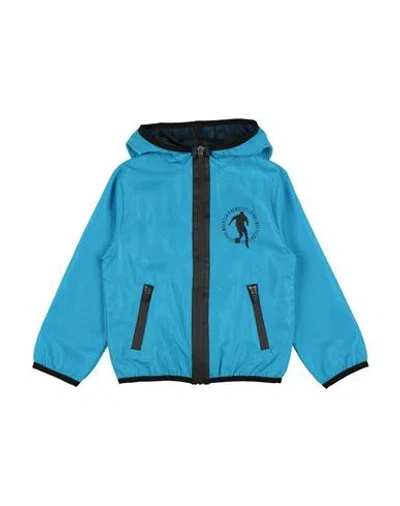 Bikkembergs Toddler Boy Jacket Azure Size 5 Polyester In Blue