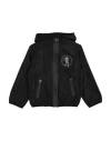 BIKKEMBERGS BIKKEMBERGS TODDLER BOY JACKET BLACK SIZE 5 POLYESTER