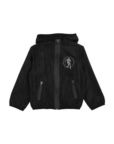 Bikkembergs Babies'  Toddler Boy Jacket Black Size 5 Polyester