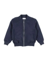 Bikkembergs Toddler Boy Jacket Midnight Blue Size 4 Polyester, Elastane In Blue