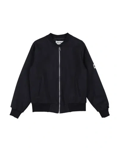 Bikkembergs Babies'  Toddler Boy Jacket Midnight Blue Size 4 Polyester In Green