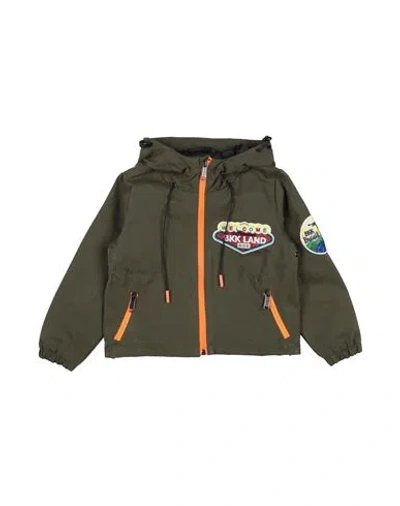 Bikkembergs Babies'  Toddler Boy Jacket Military Green Size 4 Polyester