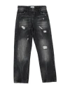 Bikkembergs Toddler Boy Jeans Black Size 4 Cotton, Elastane In Black