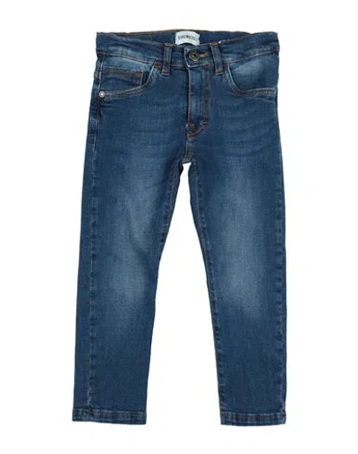 Bikkembergs Babies'  Toddler Boy Jeans Blue Size 4 Cotton, Elastane