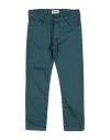 Bikkembergs Toddler Boy Jeans Deep Teal Size 5 Cotton, Elastane
