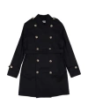 Bikkembergs Babies'  Toddler Boy Overcoat & Trench Coat Navy Size 5 Cotton, Elastic Fibres