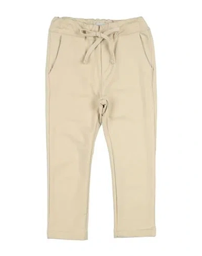 Bikkembergs Babies'  Toddler Boy Pants Beige Size 4 Cotton, Lycra