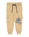 Bikkembergs Toddler Boy Pants Beige Size 5 Cotton In Beige
