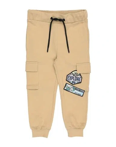 Bikkembergs Babies'  Toddler Boy Pants Beige Size 5 Cotton