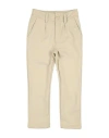 Bikkembergs Toddler Boy Pants Beige Size 5 Cotton, Lycra