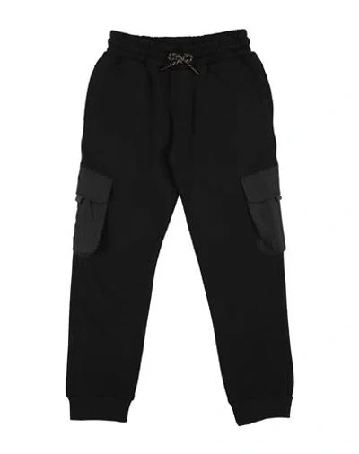 Bikkembergs Babies'  Toddler Boy Pants Black Size 4 Cotton